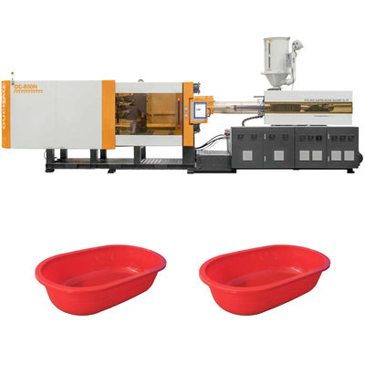 OUCO 800T Hydraulic Servo Strong Load Bearing Capacity Plastic Aquaculture Basin Injection Molding Machine